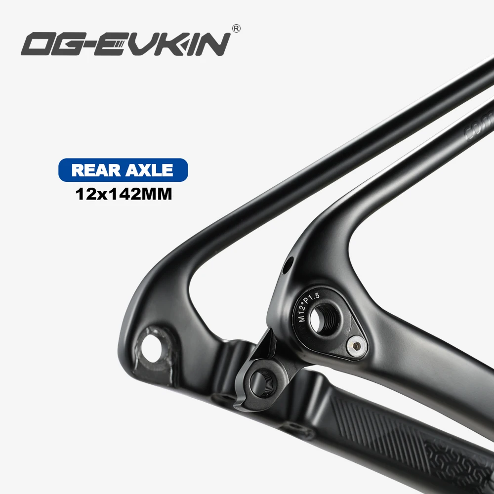 OG EVKIN CF 025 карбоновая дорожная рама дисковый тормоз BB86 28C 12x10 0/12x142 для велосипеда
