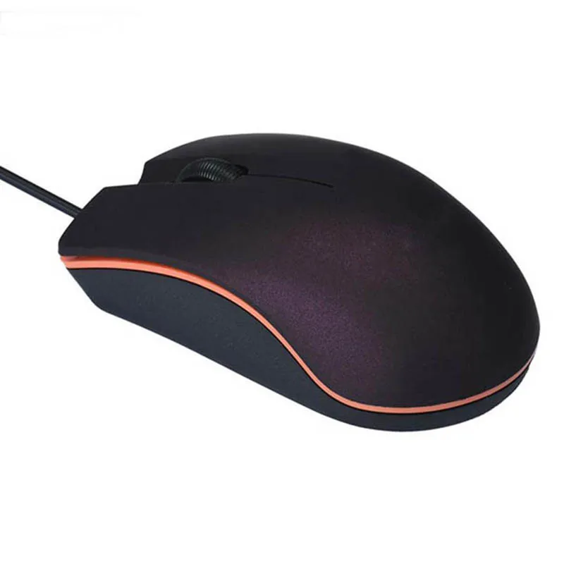 

Optical Wired Mouse Frosted Housing USB Wired Gaming Mouse for Computer Laptop LHB99