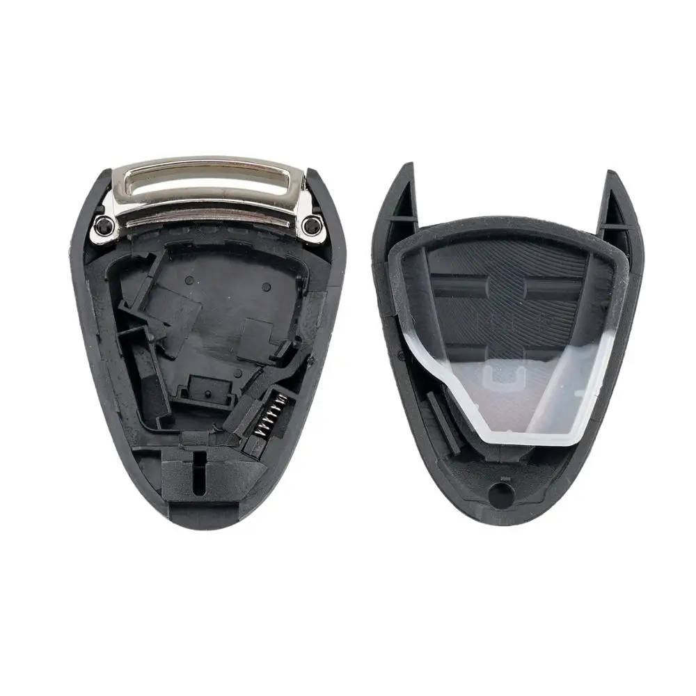 QWMEND 3BUT REPLACEMENT SMART CAR KEY SHELL FOR PORSCHE BOXSTER S CAYENNE CAYMAN 911 987 996 997 CAR REMOTE KEY FOB CASE