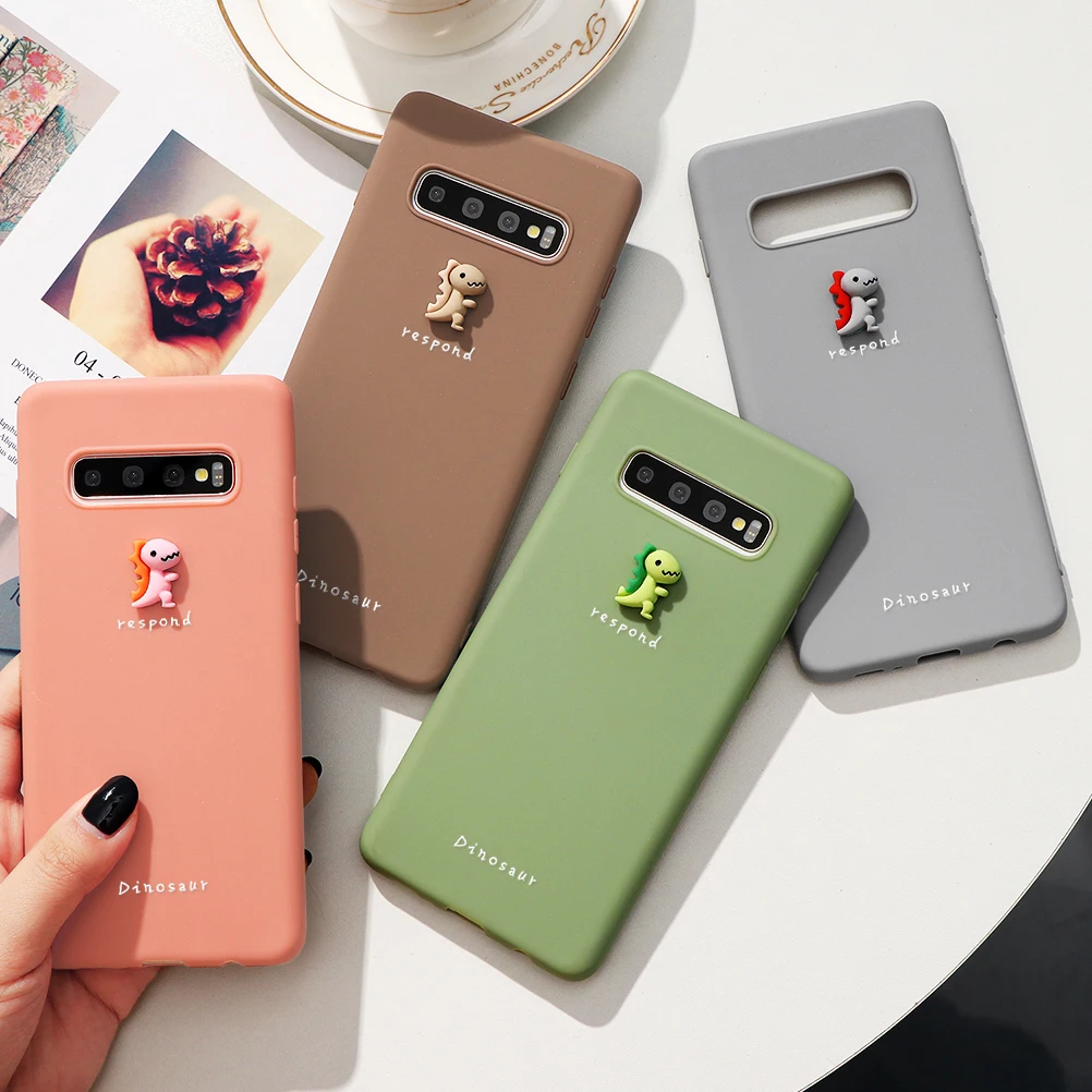 3D Мягкие Чехлы из ТПУ для Samsung Galaxy A40 A50 S20 S10 S9 S8 Plus S7 S6 Edge A71 A51 A70 A50S A60 A10S A20 A20e A20S A30