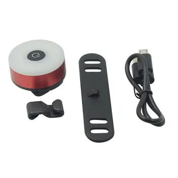 

Mini Bicycle Tail Light Bike Rear Light USB Rechargeable Tail Light Safety Warning Lights Cycling Warning Light