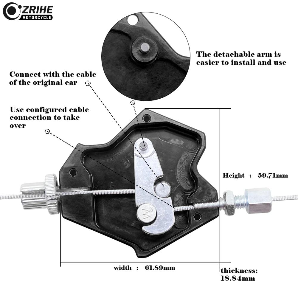 Клатч тянуть кабель сменный рычаг легко Системы для SUZUKI RM85 RM125 RM250 RMZ250 RMZ450 RMX250S DRZ400S DRZ400SM DR250R 250SB