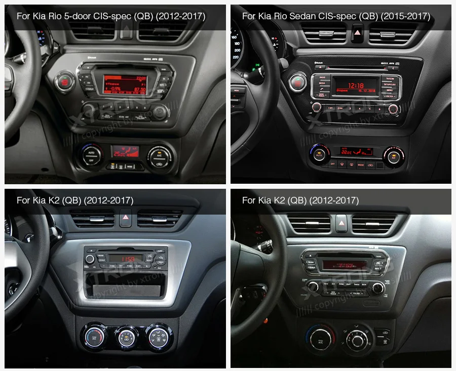 Perfect XTRONS 9"Android 9.0 IPS Screen Navigation Multimedia Player Built-in DSP Custom Fit for Kia Rio K2 (Left Hand Drive) RCA NO DVD 3 Perfect XTRONS 9"Android 9.0 IPS Screen Navigation Multimedia Player Built-in DSP Custom Fit for Kia Rio K2 (Left Hand Drive) RCA NO DVD 3