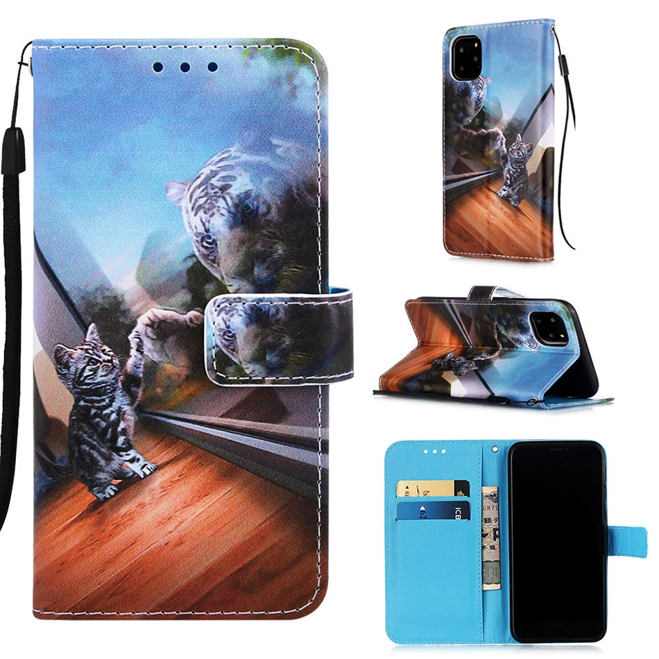 Для huawei mate 20 Lite P smart Honor 10 Lite кожаный чехол-кошелек с откидной крышкой для книги мягкий чехол для Honor Play 8A Y6 Pro