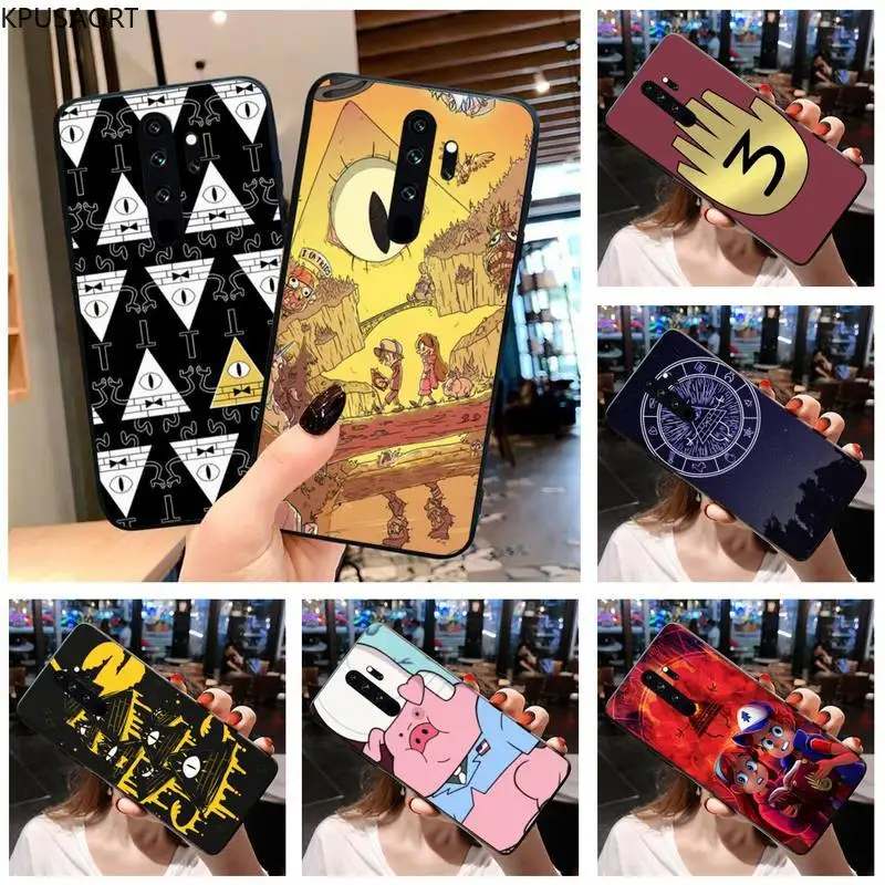 Гравитационный осенний семейный черный чехол для телефона Redmi Note 9 8 8T 8A 7 6 6A Go Pro Max