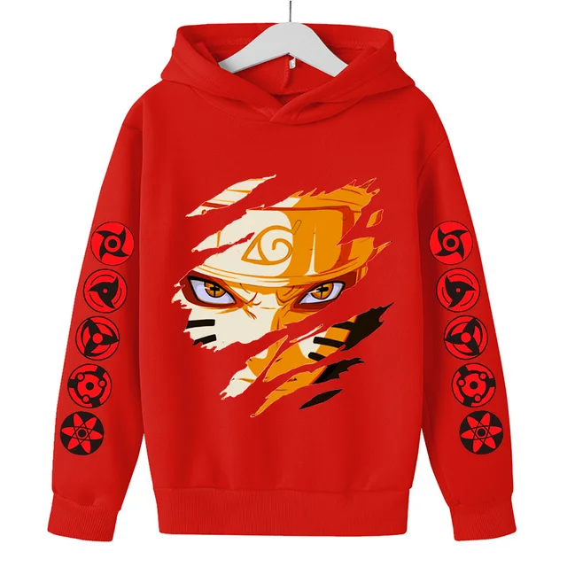 Anime Narutos Boy Clothes Ninja Hoodie Childrens Coat Clothing Boy Hoodie Autumn Clothes Kids Sweatshirt Casual jogging Costume 6