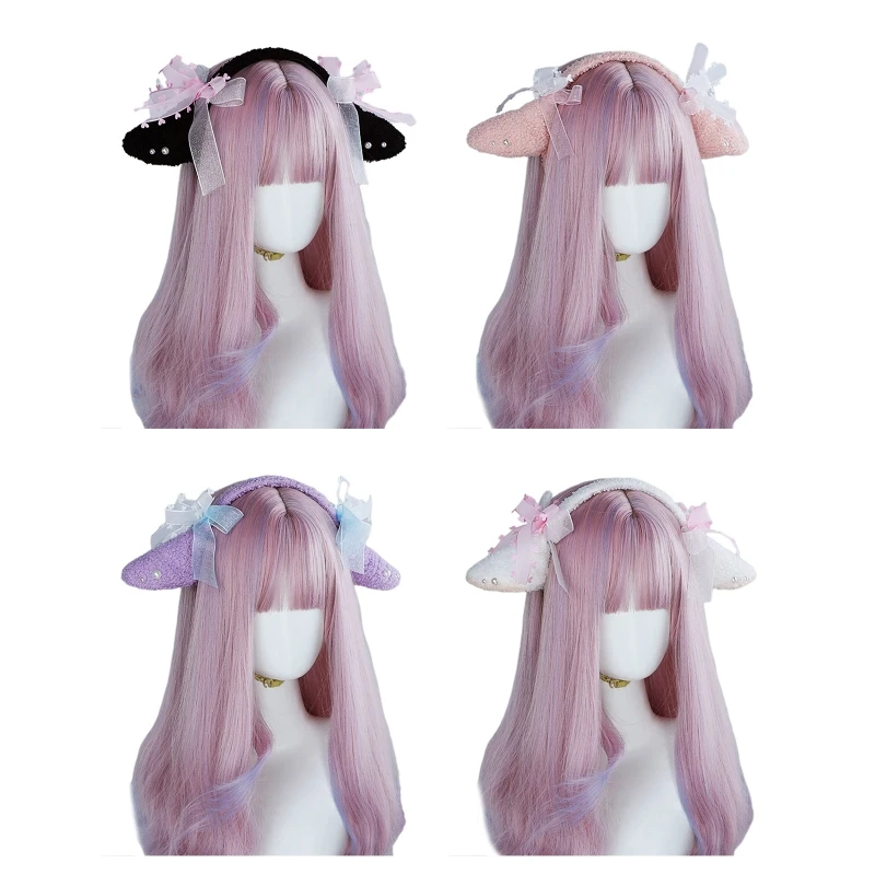 Purple sheep earslamb earscosplay sheep earsvampire earlolita earscosplay ear Lolita