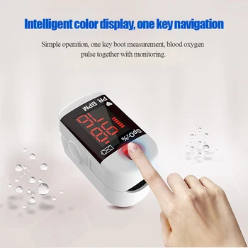 

Portable Fingertip Pulse Oximeter LED Oximetro Blood Oxygen Heart Rate Monitor C11 Health Monitors Oximetro De Dedo Oximeter