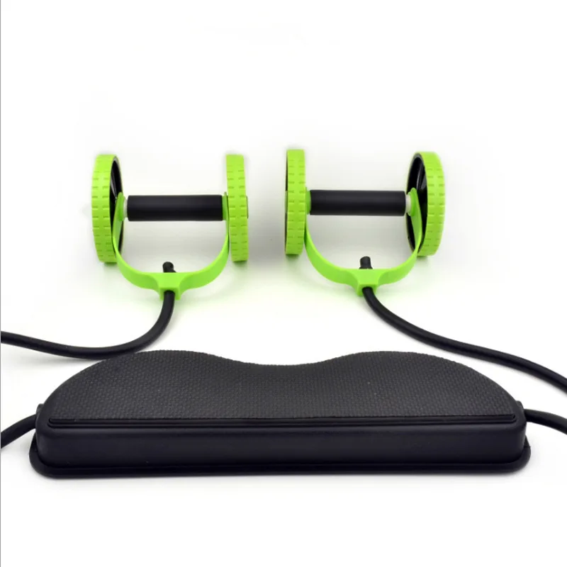 

Revoflex Xtreme Multifunctional Chest Expander Power Roller Household Abdominal Wheel Fitness Wheel AB Rocket