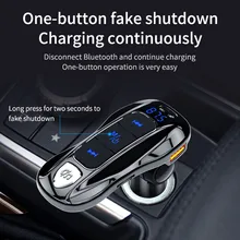 Bluetooth 5,0 fm-передатчик автомобильный беспроводной радио MP3-плеер USB многофункциональный MP3 музыкальный плеер Bluetooth