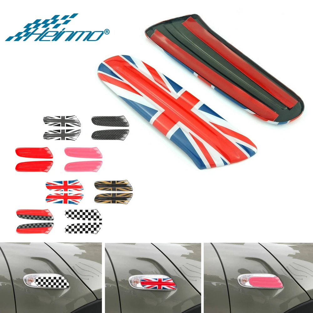Для Mini Cooper F54 автомобильный стикер для Mini F56 поворотник крыло крышка для Mini Cooper F55 F57 F56 автомобильный стиль аксессуары наклейка