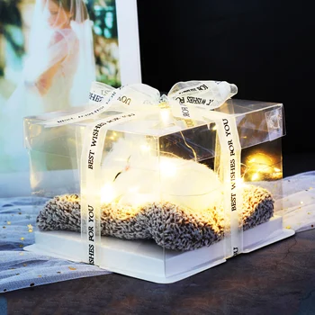 

Romantic Night Light Simulation Animal Cat Home Decoration For Ladies Wedding Party Christmas Birthday Gift DIY Holiday Supplies