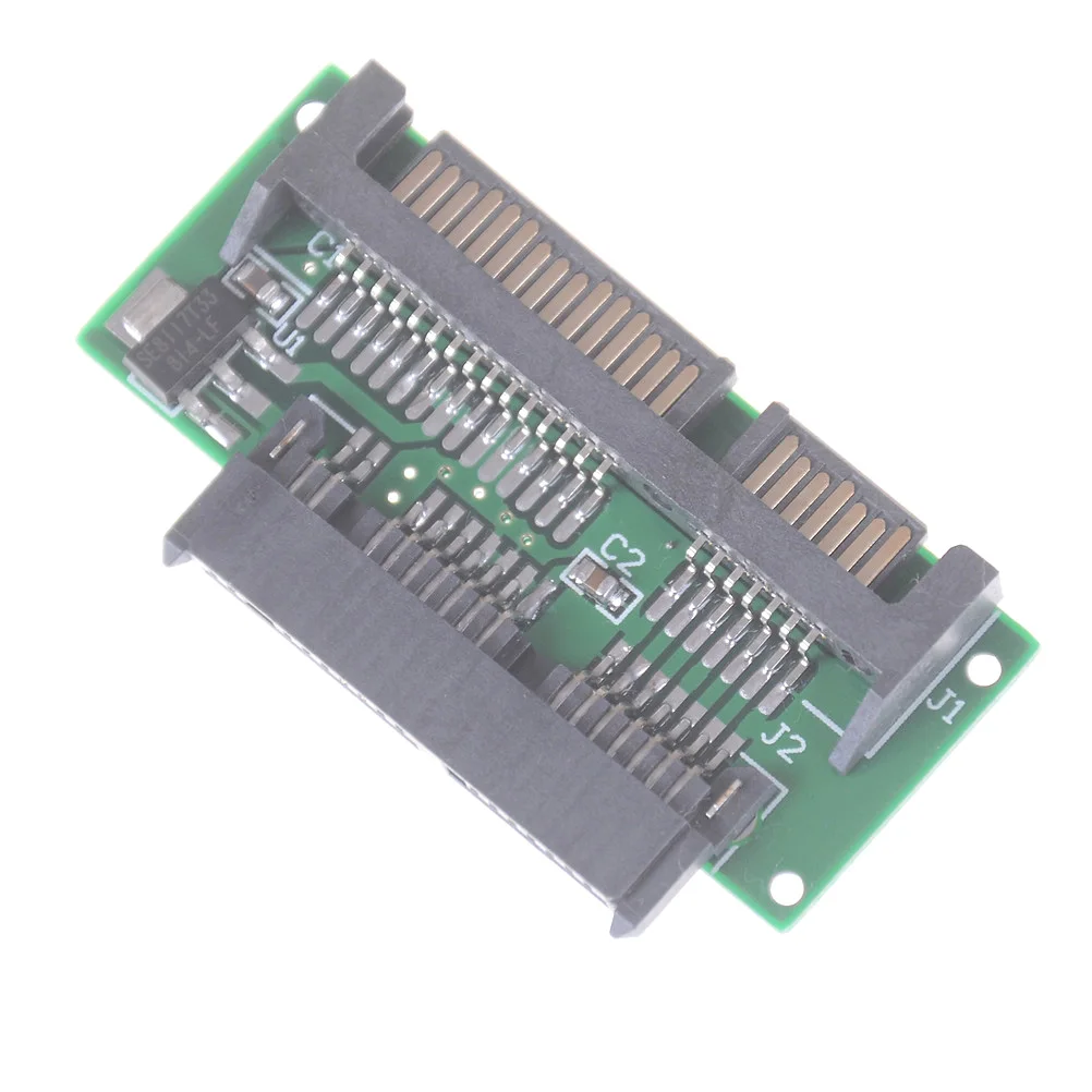 

Micro SATA To 2.5 SATA Adapter Micro SATA HDD SSD 3.3V To 22 Pin SATA Hard Drive Adapter Converter