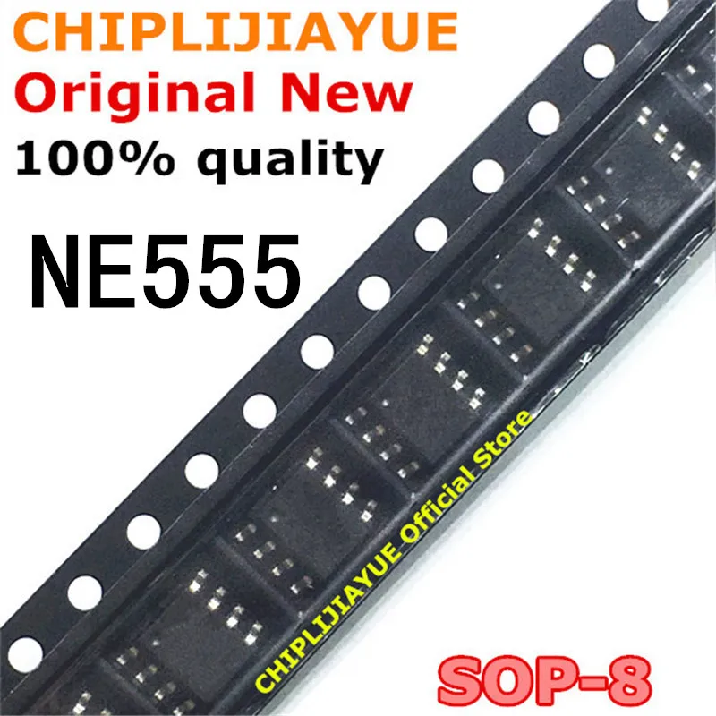 Таймеры NE555 555 SOP8 NE555D SMD SOP-8 SOP новый и оригинальный чипсет IC 10 шт. | Электронные