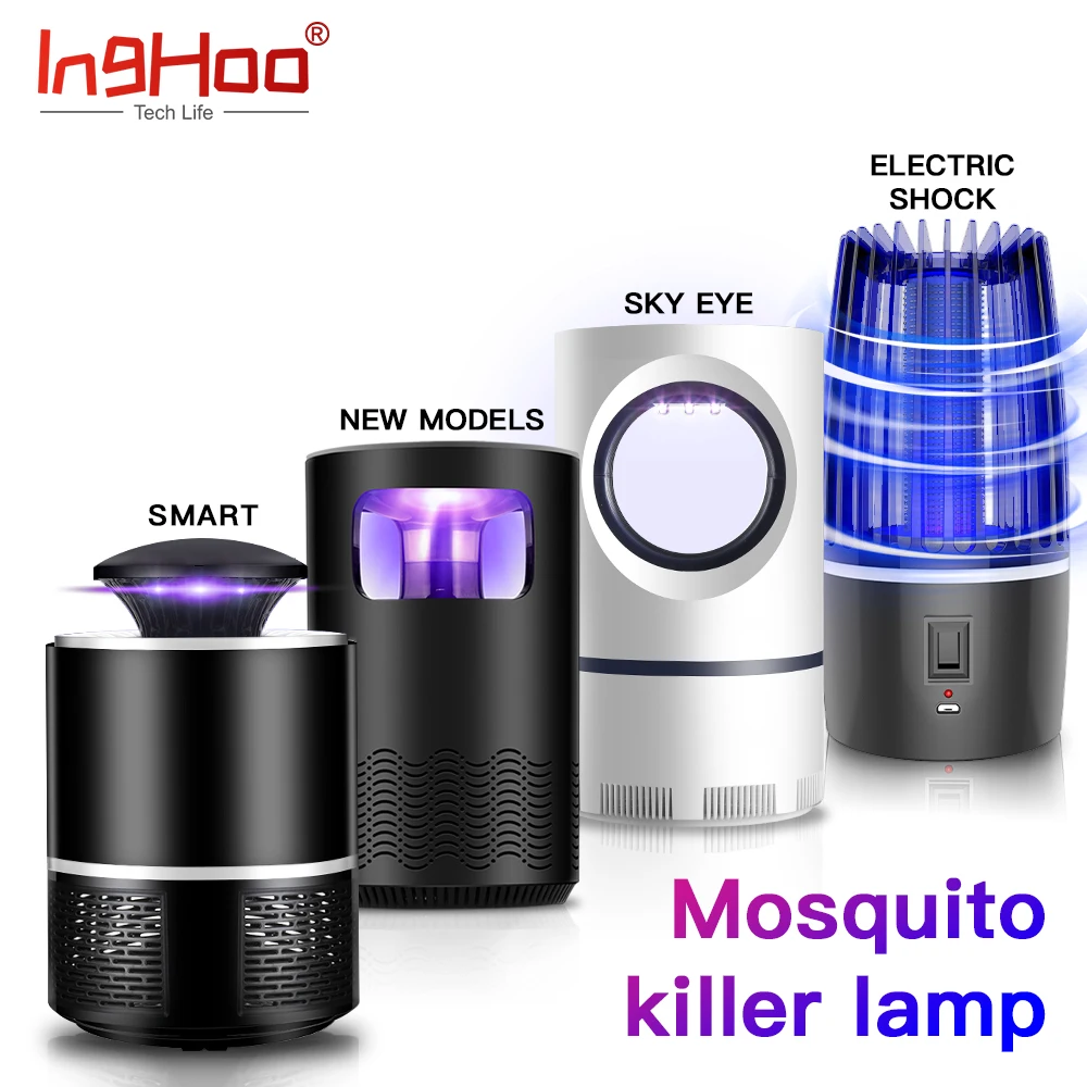 Suitable for Pregnant Women and Babies Mosquito Lamp Plug-in Type UV Electronic Suitable for Indoor Places Such As Bedroom and Living Room Silent No Radiation 