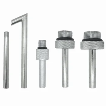 

5pcs/set Adapter Durable Oil Filling Connector ATF DSG CVT 09G 01J 722.9 Car Steel Transmission Tanker