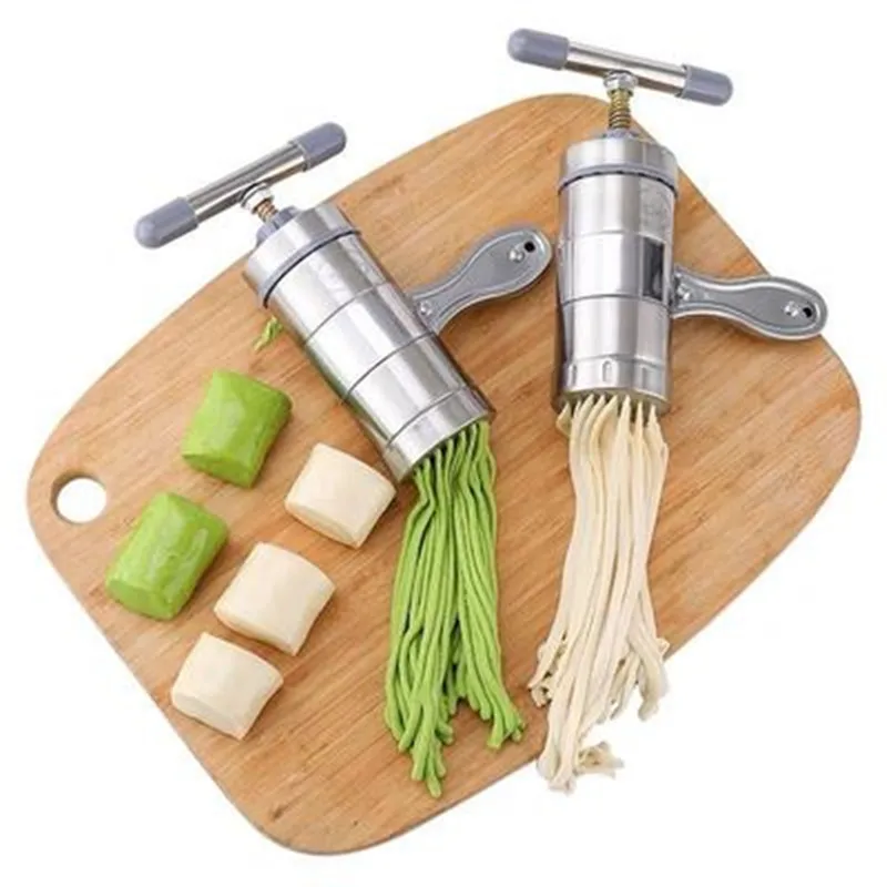 Home Appliances Noodle Maker Motor Household Manual Noodle Maker Stainless Steel Fresh Pasta Machine Small Noodle Press Pasta Roller Machine Kitchen Tools