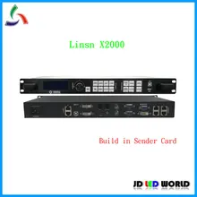 Linsn X2000 светодиодный экран Процессор Встроенная передающая карта Linsn работает вместе с Linsn приемной картой(как RV901/RV908