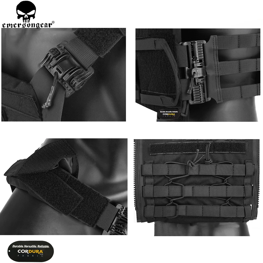Emersongear быстросъемный Jum пластина Перевозчик 2 0 Тактический JPC жилет военный