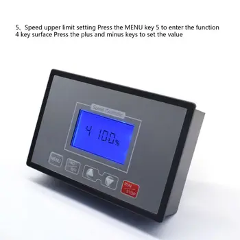 

LCD Smart Digital Display 0~100% Adjustable 60A PWM DC Motor Speed Controller