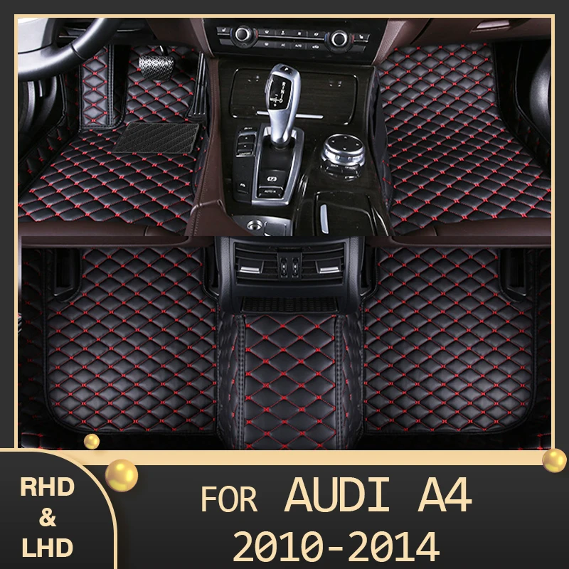MIDOON Car floor mats for AUDI A4 B8 Hatchback 2010 2011 2012 2013 2014