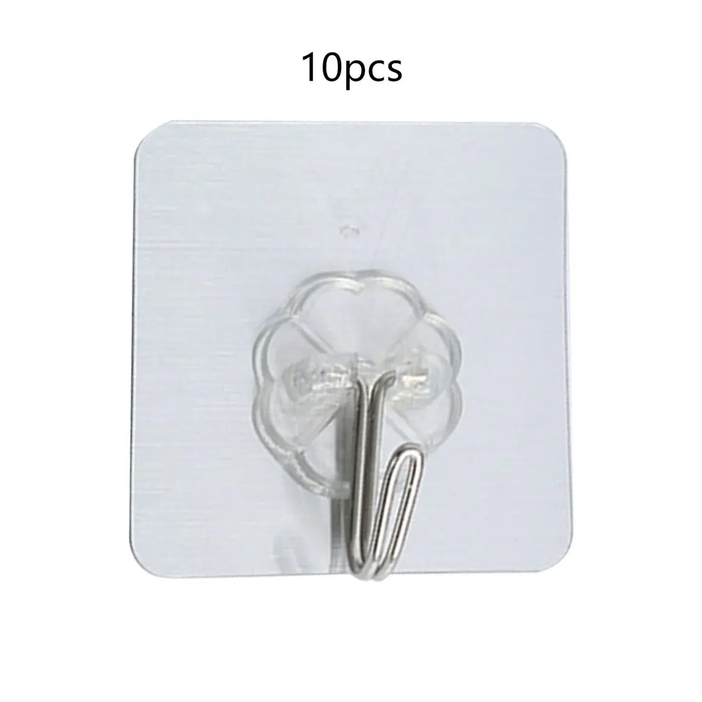 Bathroom Power Hook Shaver Shape 304 Stainless Steel Wire Drawing Process Adhesive Hook Double Hooks Nailless Hooks