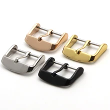 Аксессуары для часов, серебряная застежка, пряжка, черный, золотой браслет из нержавеющей стали, инструмент для ремонта часов 16 мм 18 мм 20 мм 22 мм Аксессуары для часов, серебряная застежка, пряжка, черный, золотой браслет из нержавеющей стали, инструмент для ремонта часов 16 мм 18 мм 20 мм 22 мм