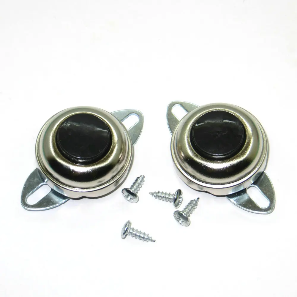 2Pcs Electrical Switch Flush Mount Horn Button 5 Amp Industrial