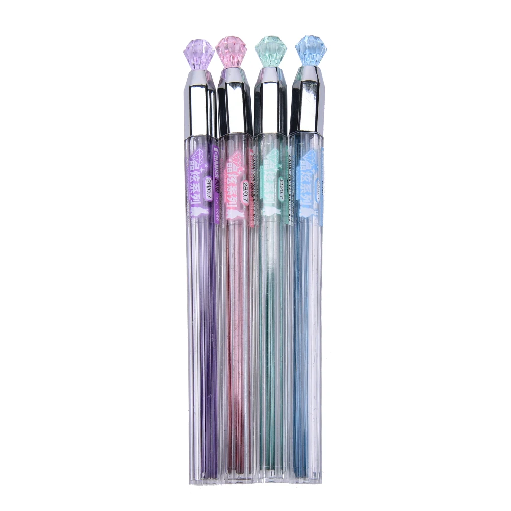 1 Tube 2B Automatic Pencil Lead Refill 0.7mm Lead Mechanical Pencil
