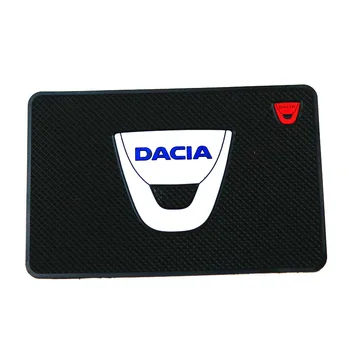 

Car-Styling Non-Slip Anti-Slip Mat Auto Badge Case For Dacia Duster Logan 2 Mcv Sandero Stepway Lodgy Emblems Car Styling