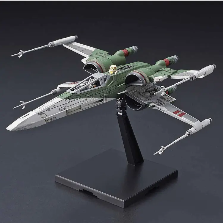 Оригинальный Строительный набор BANDIA Star Wars 1/72 масштабе X Wing Fighter фигурка игрушки