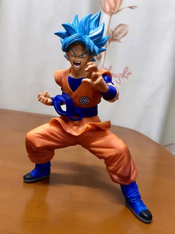 Семь Dragon Ball Assemblage Трансцендентные Навыки один синий волос A21# chao sai Goku Dragon Ball Hero Garage Kit