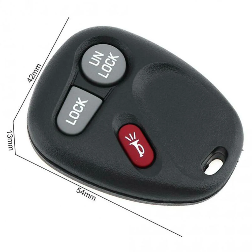 1 шт., дистанционный ключ для входа, 3 Button-KOBUT1BT, фитинг для Tahoe Chevrolet 1999-2001, автомобильная система зажигания, Автомобильный ключ