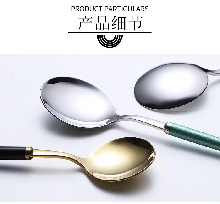 304 Stainless Steel Hollow Handle Portugal Portable Tableware Colorful Color Plated Mute Travel And Fork Spoon Chopsticks Box Se