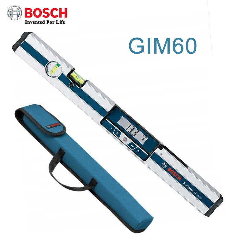 Bosch GIM60 Professional Digital Tilt Sensor Inclination Ruler/Level ...