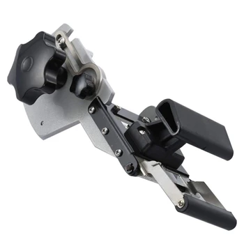 

New JB32S Straight Round Manual Hand End Trimmer Cutting Machine For Melamine Paper Veneer Plastic Pvc End Trimming Cutter