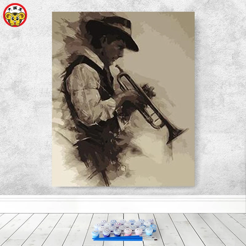 

paint by number art painting by numbers anime Musical Instruments