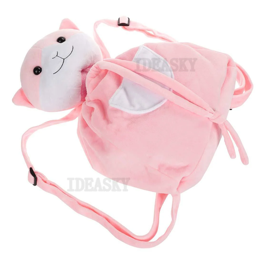 ladies halloween costumes Danganronpa Nanami ChiaKi Girls Lolita Pink Cat Shoulder Bag Backpack Cosplay Accessories Prop holidays costumes