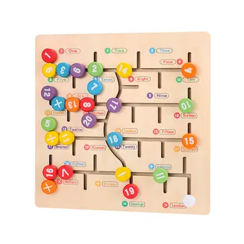 

1 Set 26 Alphabet Wooden Puzzle Toy Intelligence Development Toys For Children Sticker Montessori Education Gift