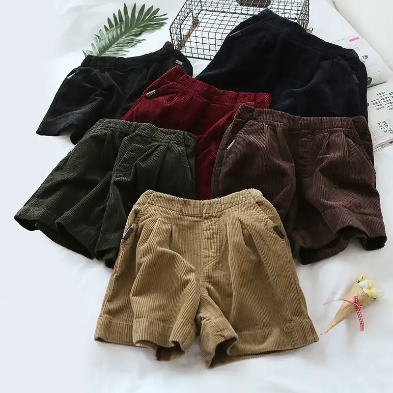 vintage corduroy shorts womens
