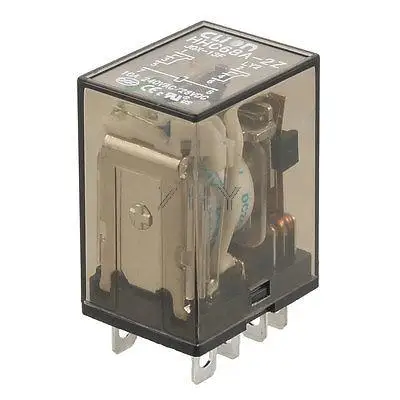 

JQX-13F LY2 DC 24V Coil 8 Pins DPDT 2NO 2NC Power Electromagnetic Relay