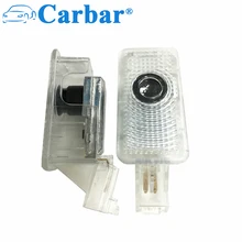 Светодиодный проектор с логотипом для двери автомобиля, привидение, тени, приветственная лампа, легкая установка для Acura, Honda, Civic, подсветка с логотипом