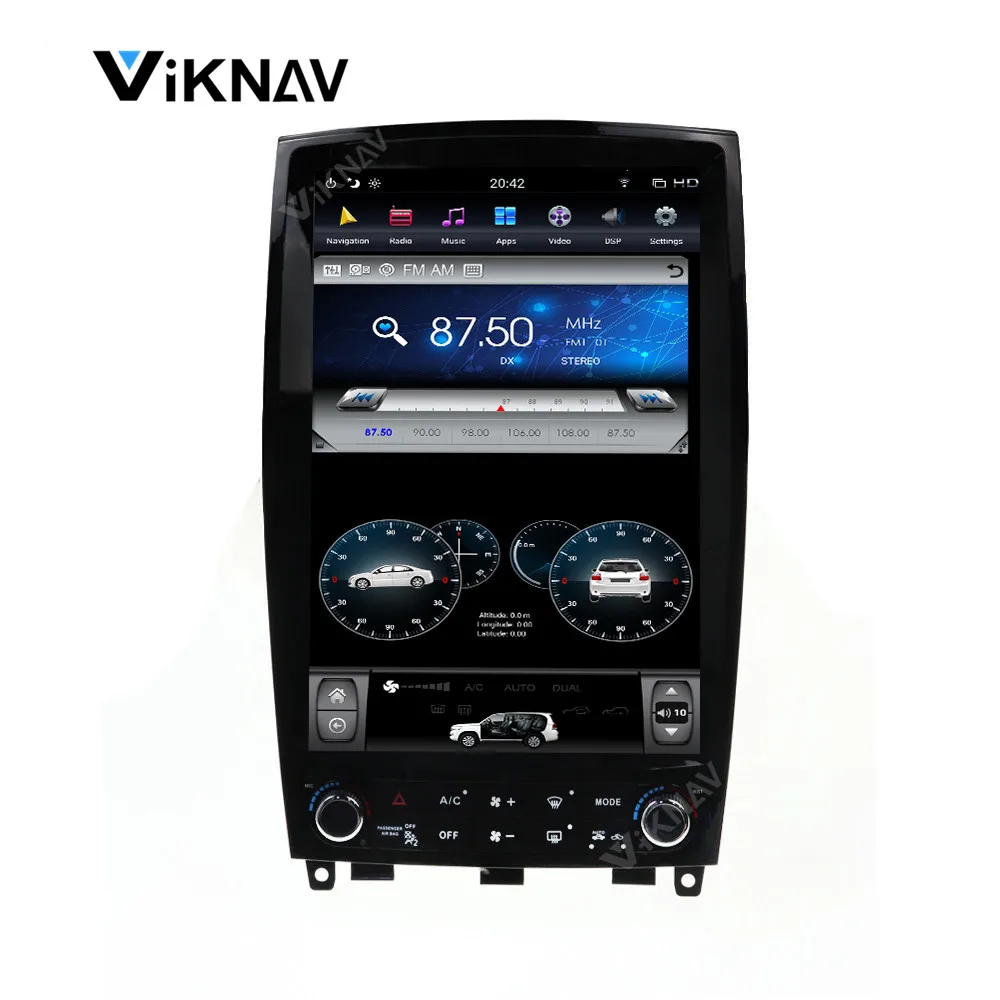 

car GPS navigation multimedia player For Infiniti QX50 2015-2017 car radio DVD player