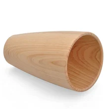 Деревянная чашка примитивная ручной работы натуральная деревянная чашка для завтрака пиво молоко посуда для напитков зеленый чай чашка, бутылка для воды zh1