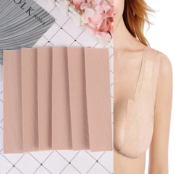 

6pcs 5cm Boob Tape Women Breast Nipple Covers Push Up Bra Body Invisible Breast Lift Tape Adhesive Bras Intimates Sexy Bralette