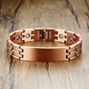 13mm Mens Copper Health Healing Magnetic Therapy Wristband Bracelet 8.3inch For Arthritis Free Adjustable Tool ► Photo 1/6