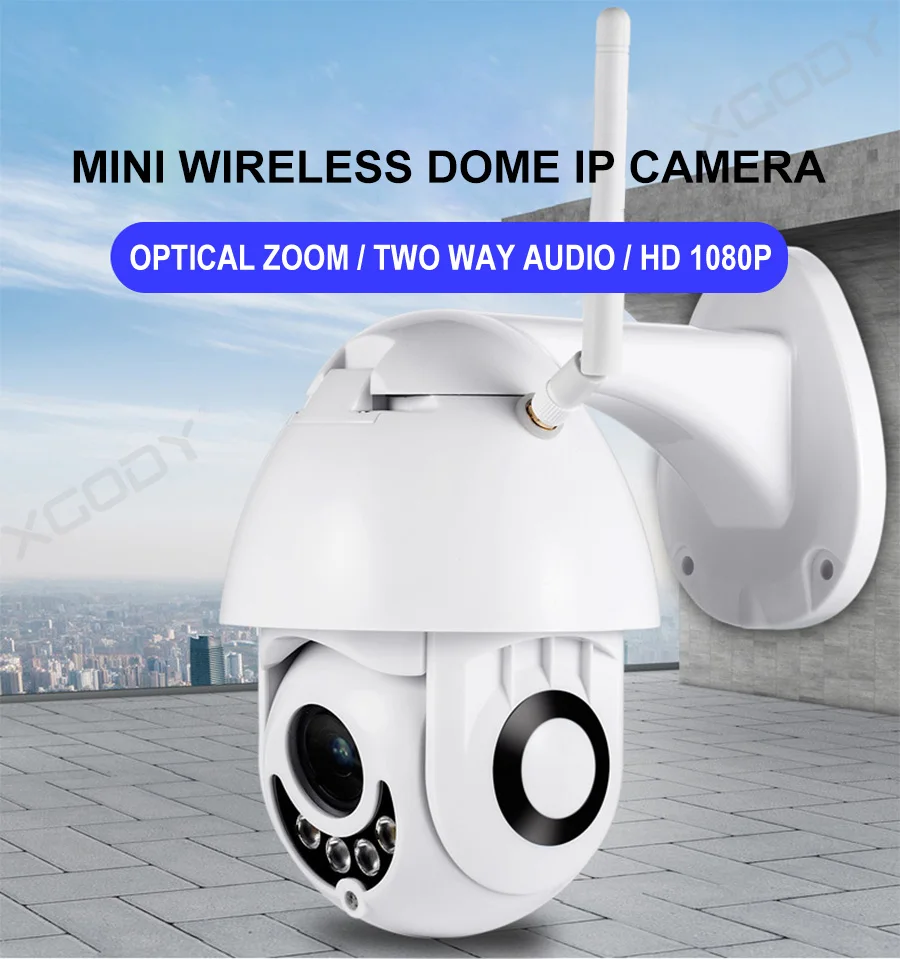 XGODY ABQ-A1 1080P WIFI ip-камера беспроводная камера автоматическое обнаружение фокуса 2MP