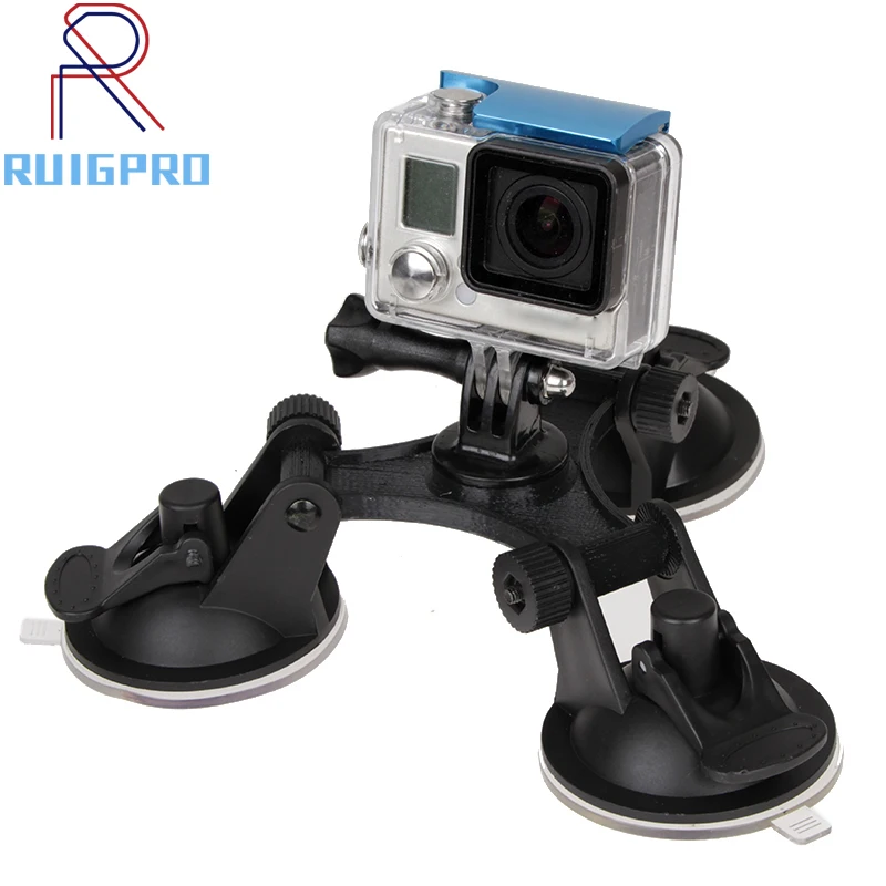 

Large/Small Size Car Windshield Suction Cup for GoPro Hero 6 5 7 8 9 Session Sjcam H9 Yi 4K Action Camera Tripod Holder Mount