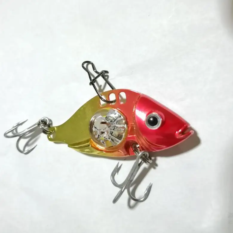 

Fish Attraction Lamp VIB Fish Gathering Lamp LED Shining Fishing Fish Finder Poly Fish Lamp Bait Hard Bait Metal Shining Fish