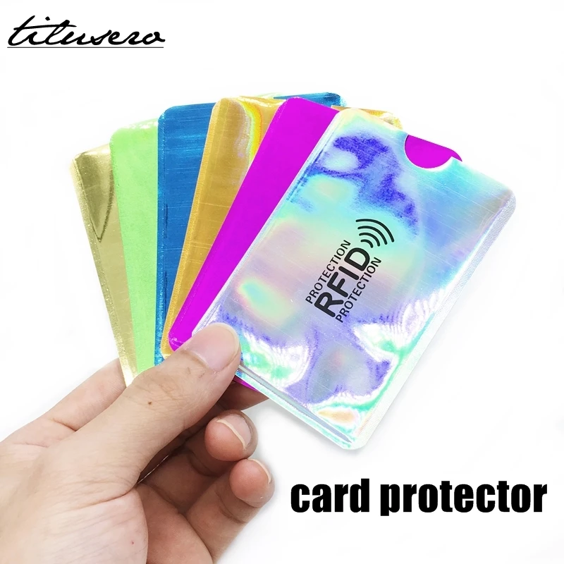 5 шт. Портативный Анти RFID кредитный держатель для карт банк ID карта Обложка